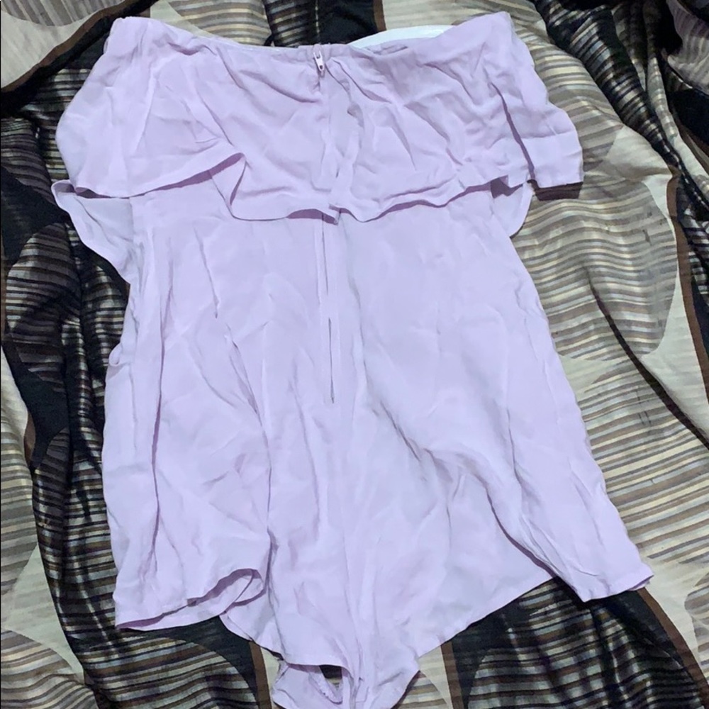 Light Purple Romper - Picture 3 of 3